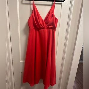 Sexy DO+BE Satin Red Dress | small | NWT